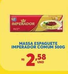 Atacadão Centro Sul Massa espaguete imperador comum oferta