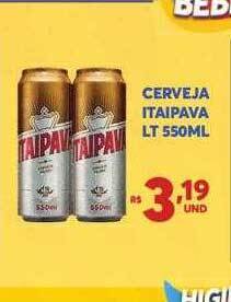 Atacadão Centro Sul Cerveja itaipava lt oferta