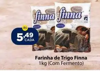 Super Show Farinha de trigo finna com fermento oferta