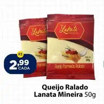 Super Show Queijo ralado lanata mineira oferta