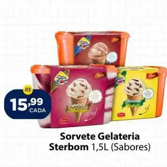 Super Show Sorvete gelateria sterbom sabores oferta