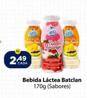 Super Show Bebida láctea batclan sabores oferta