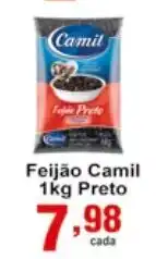 Rossi Supermercado Feijao Camil 1kg Preto oferta