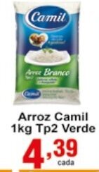 Rossi Supermercado Arroz camil 1kg Tp2 Verde oferta