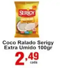 Coco Ralado Serigy Extra Umido 100g