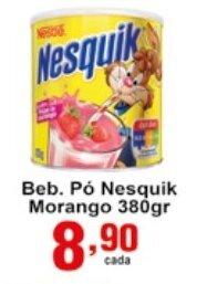 Rossi Supermercado Beb. po Nesquik Morango 380g oferta