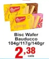 Rossi Supermercado Bisc Wafer Bauducco 104g/ 117g/ 140g oferta