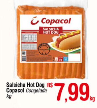 Fort Atacadista Salsicha Hot Dog Copacol 1kg oferta