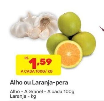 Alho ou Laranja pera 100g