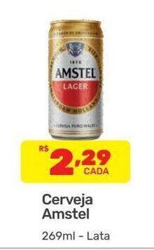 Supermercados Condor Cerveja Amstel 269ml oferta