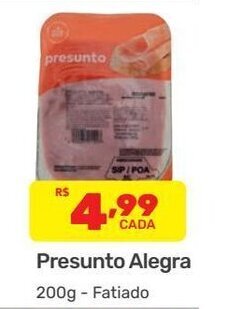 Supermercados Condor Presunto Alegra 200g oferta