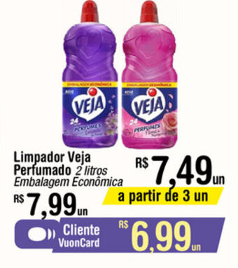 Fort Atacadista Limpador Veja Perfumado 2L oferta