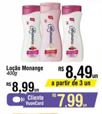 Fort Atacadista Locao Monange 400g oferta