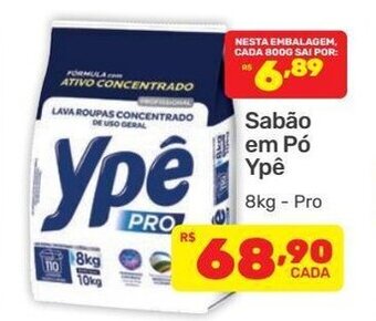 Supermercados Condor Sabao em po Ype 8kg oferta