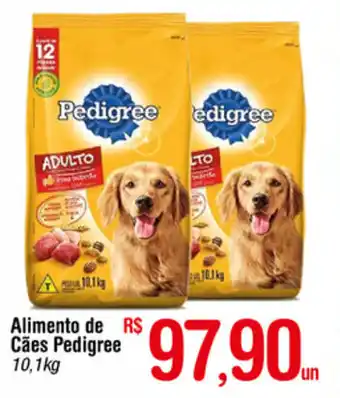 Fort Atacadista Alimento de Caes Pedigree 10.1kg oferta