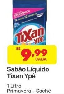 Supermercados Condor Sabao Liquido Tixan Ype 1L oferta
