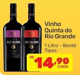 Vinho Quinta do Rio Grande 1L