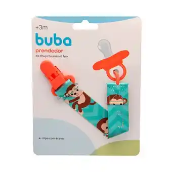 Supermercados Mateus Prendedor de chupeta baby animal fun macaco buba oferta
