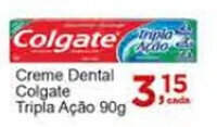 Rossi Supermercado Creme Dental Colgate Tripla Acao 90g oferta