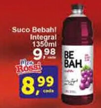 Rossi Supermercado Suco Bebah! 1350ml oferta