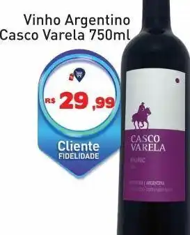 Tonin Superatacado Vinho argentino casco varela 750ml oferta