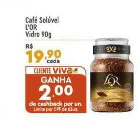 Supper Rissul Café soluvel l'or oferta