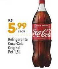 Supper Rissul Refrigerante coca-cola original oferta