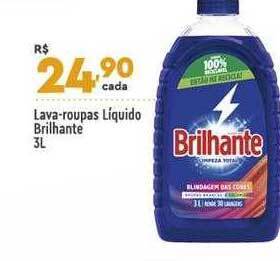 Supper Rissul Lava-roupas liquido brilhante oferta