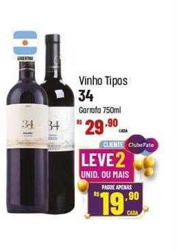 Muffato Vinho tipos oferta