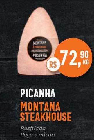 Tenda Atacado Picanha montana steakhouse oferta