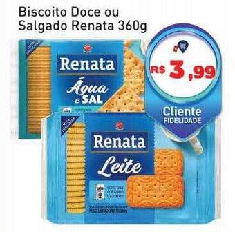 Tonin Superatacado Biscoito doce ou salgado renata oferta