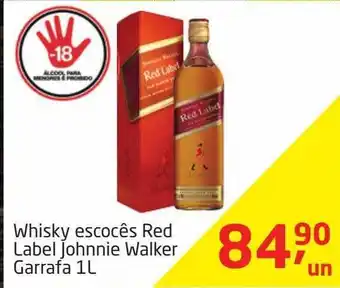Tenda Atacado Whisky esco cês red label johnnie walker oferta