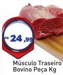 Músculo traseiro bovino