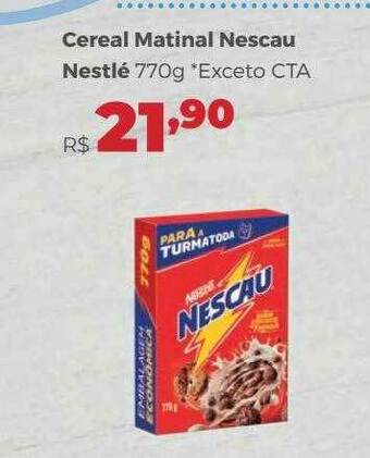 Villarreal Supermercados Cereal matinal nescau nestlé oferta