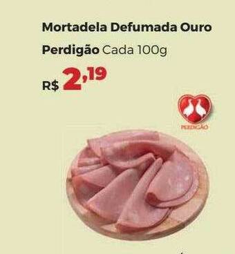 Villarreal Supermercados Mortadela defumada ouro perdigão oferta