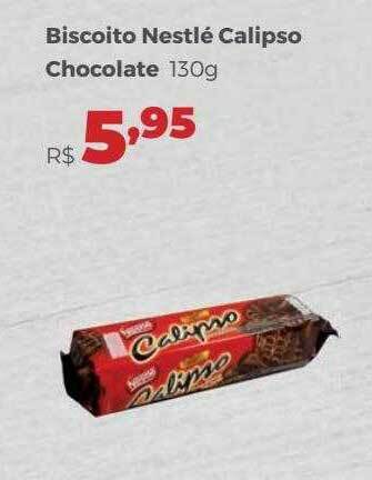 Villarreal Supermercados Biscoito nestlé calipso chocolate oferta