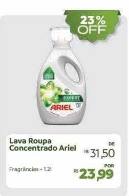 Hiperideal Supermercados Lava roupa concentrado ariel oferta