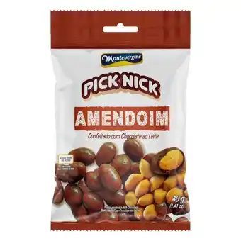 Carrefour Amendoim coberto chocolate pick nick 40 g oferta