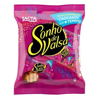 Carrefour Bombom wafer lacta sonho de valsa pacote 1 kg oferta