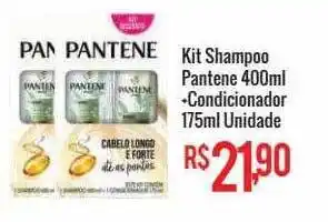 Mart Minas Kit shampoo pantene + condicionador oferta