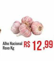 Mart Minas Alho nacional roxo oferta