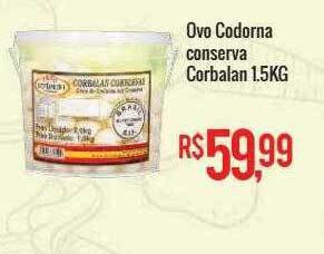 Mart Minas Ovo codorna conserva corbalan oferta