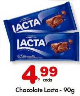 Supermercado Bergamini Chocolate lacta oferta