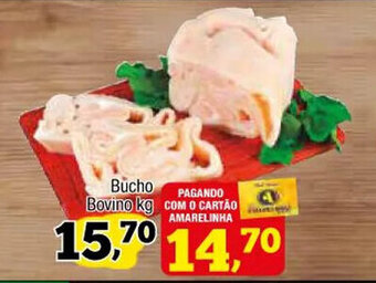 Amarelinha supermercados Bucho Bovino 1kg oferta