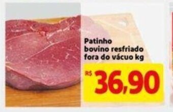Extra Supermercado Patinho Bovino resfriado fora do vacuo 1kg oferta