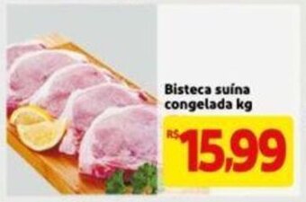 Extra Supermercado Bisteca Suina Congelada 1kg oferta