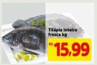 Tilapia inteira fresca 1kg