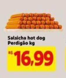 Extra Supermercado Salsicha Hot Dog Perdigao 1kg oferta