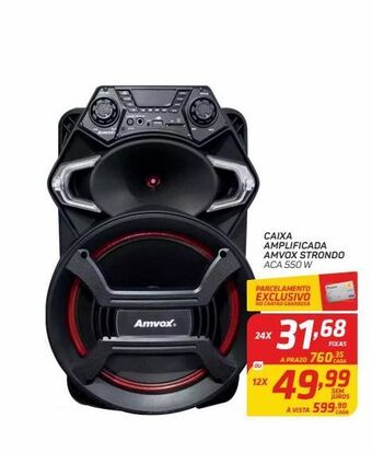 GBarbosa Caixa amplificada amvox strondo oferta