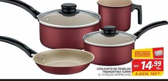 GBarbosa Conjunto de panelas tramontina turim oferta